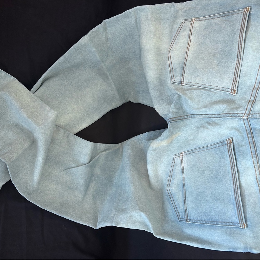 Men's Light Blue Jeans - Picture 4 of 4